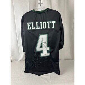 Jake Elliott signed autographed Philadelphia Eagles Black XL Custom Jersey PSA